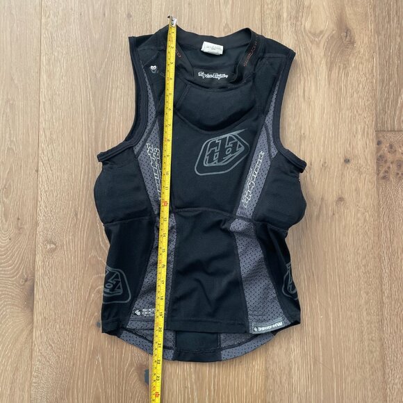 Troy Lee Designs Vest Youth Medium Ultra Protective UPV3900 Black Biking MTB - Picture 7 of 12